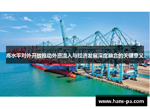 高水平对外开放推动外资流入与经济发展深度融合的关键意义